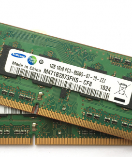 1GB DDR3 1066MHz PC3-8500 Sodimm Laptop Memory RAM  Module 204 Pin